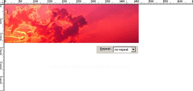 Page Properties penceresinden Arka Plan Ekleme