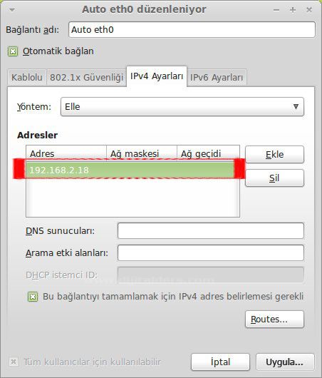 Linux Mint8217;de Dns Değişimi