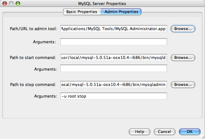 Connecting to a MySQL Database