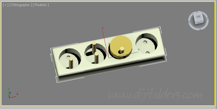 3D Max Boolean Kullanımı